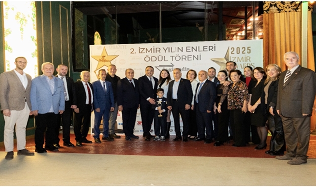 İzmir Yılın Enleri Ödülleri görkemli bir geceyle sahiplerini buldu